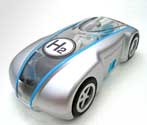 Hydrogen fuel cell powered car toy